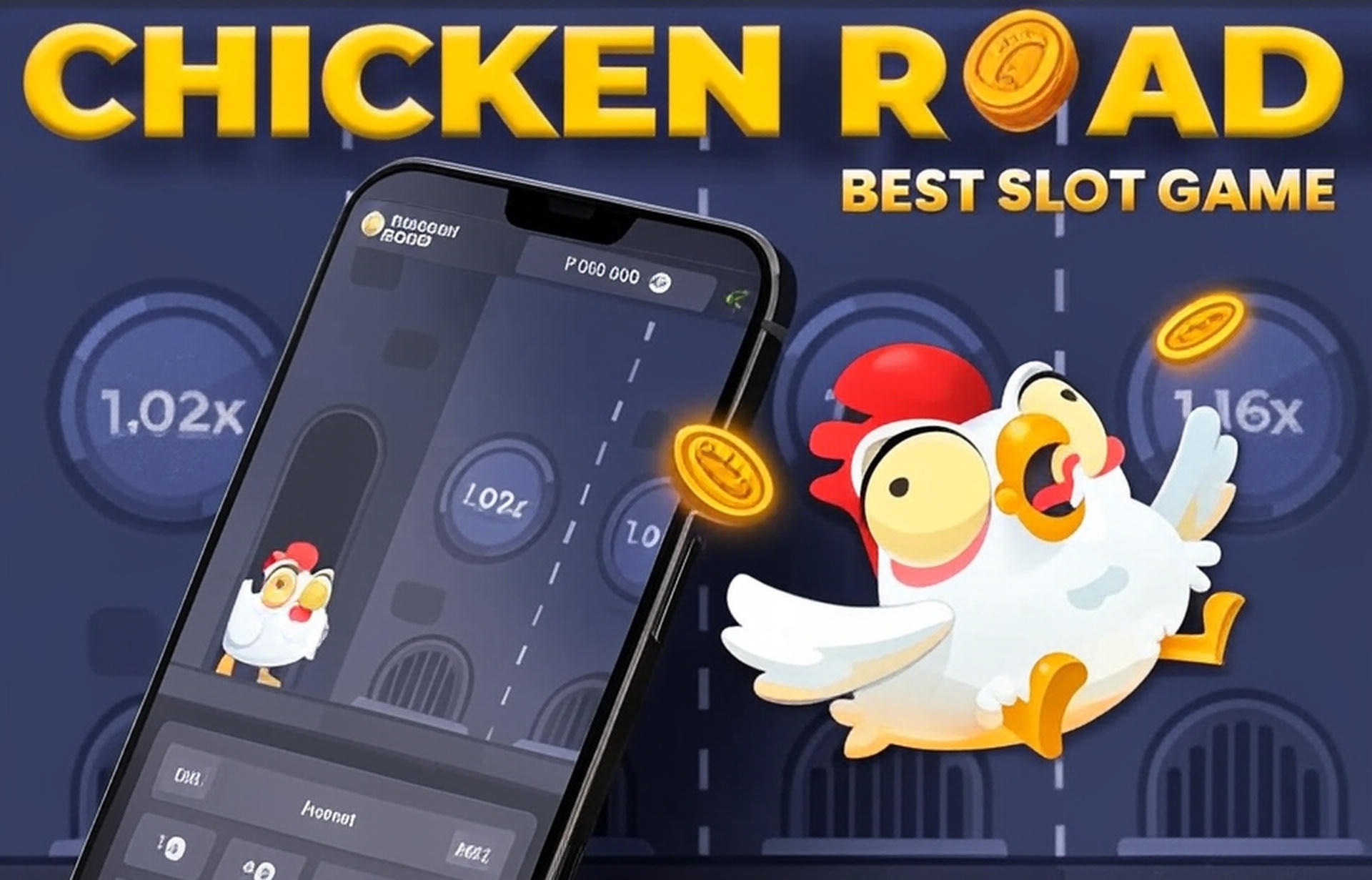 Chicken Road Game Pakistan - Gameplay screenshot showing multiplier and chicken